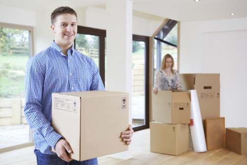 Organised mobile self storage space for home and business items