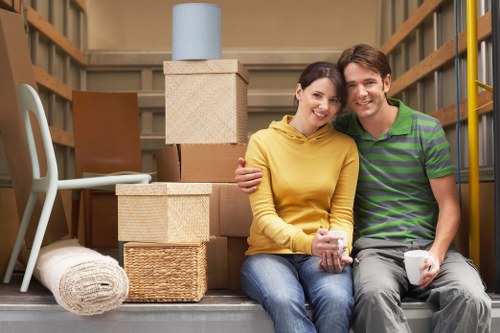 Moving house items stored safely in a Canonbury self storage unit