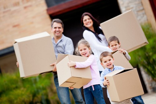 Furniture and household items stored securely in Canonbury