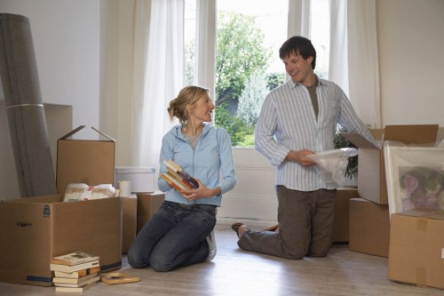 Organized furniture storage space for Canonbury residents